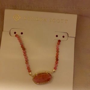 NWT Kendra Scott Elisa Gold Beaded Necklace